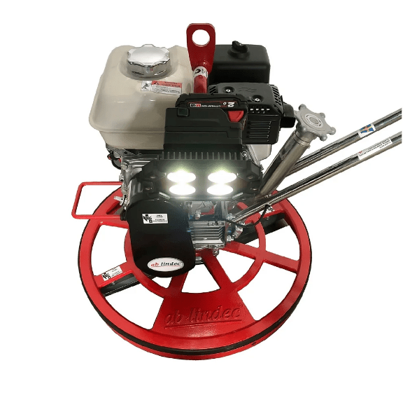 edging machine work light
